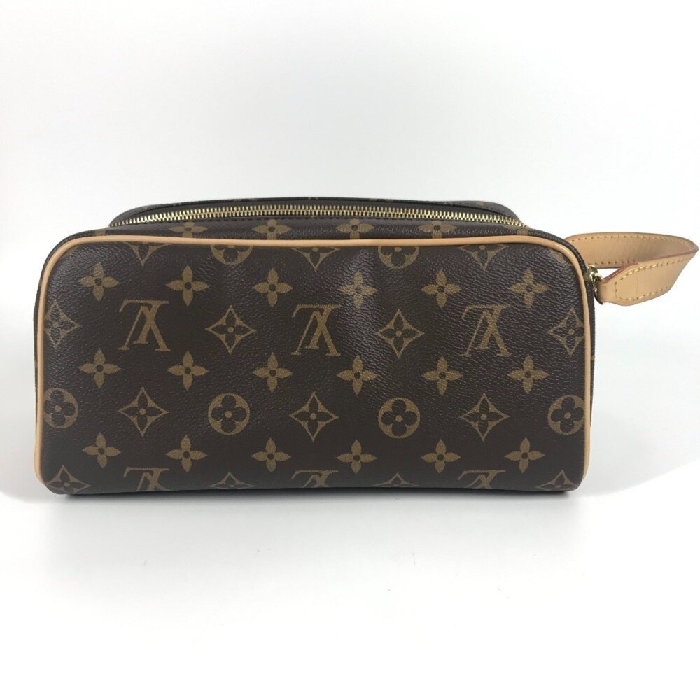 LOUIS VUITTON Brown Monogram Canvas Pouch - Picture 3 of 16